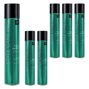 미쟝센 스타일케어 프로 스트롱홀드 헤어스프레이, 300ml, 6개