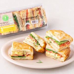 그린래빗 에그 햄 치즈 페스트리 샌드위치, 165g, 2개 골드박스 특가