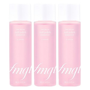 fmgt 프로 살롱 네일 리무버 스트롱, 150ml, 3개