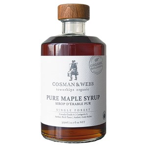 코스만웹 유기농 퓨어 메이플시럽, 1개, 375ml