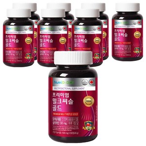 뉴트리디데이 프리미엄 밀크씨슬 골드, 90정, 45g, 8개