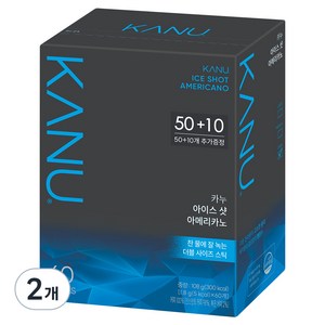 카누 아이스샷 아메리카노, 1.8g, 60개입, 2개