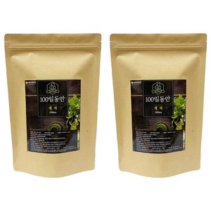정앤정 100일동안 계피차 삼각티백, 1.2g, 100개입, 2개, 1.2g