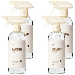 살림백서 베이비 & 키즈 욕조클리너, 500ml, 4개