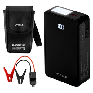 벤딕트 자동차 오토바이 점프스타터 보조배터리 더펄스 12V, 1개, 10000mAh