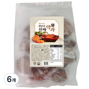 스위트영 명인의 진짜 약과, 1.2kg, 6개