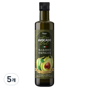 퍼니트 엑스트라버진 HASS 품종 아보카도오일, 5개, 250ml