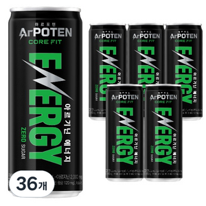 아르포텐 대상웰라이프 코어핏 에너지 드링크, 355ml, 36개