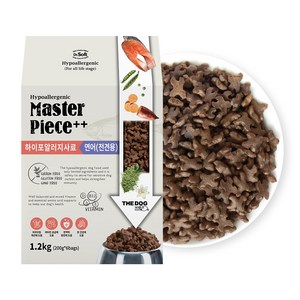 더독 강아지 닥터소프트 명작 기능성 사료 전연령용, 피부/피모+알러지, 1.2kg, 1개
