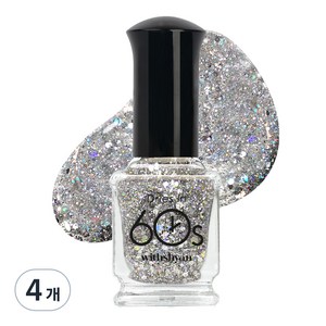 위드샨 60초 매니큐어, M098크러쉬팝, 9ml, 4개