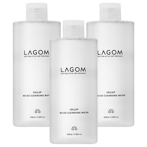 라곰 셀럽 마이크로 클렌징 워터, 3개, 350ml