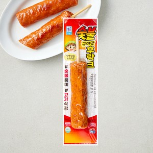 대림선 사조 숯불구이맛 후랑크, 70g, 1개