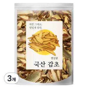 햇살팜 국내산 감초, 200g, 3개