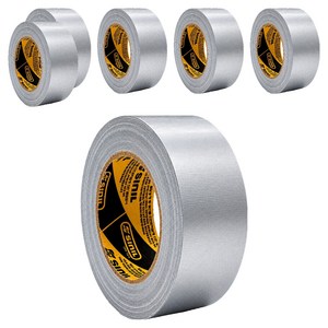신일테이프 초강력 면테이프 48mm x 25m, 그레이, 6개