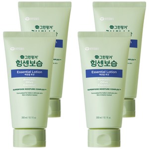그린핑거 유아용 힘센보습 에센셜 로션, 300ml, 4개
