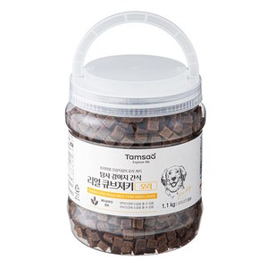 탐사 강아지 리얼 큐브 져키, 오리, 1.1kg, 1개