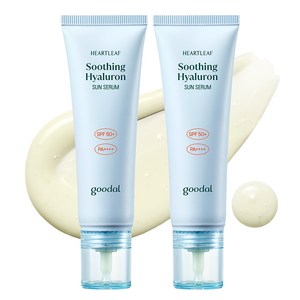 구달 어성초 진정 히알루론선세럼 SPF50+ PA++++, 2개, 50ml