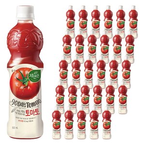 자연은 토마토, 500ml, 40개