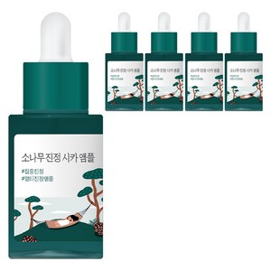 라운드랩 소나무 진정 시카 앰플, 30ml, 5개