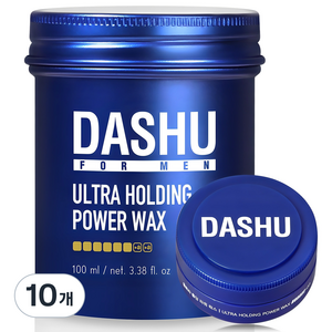 다슈 포 맨 프리미엄 울트라 홀딩 파워 헤어 왁스 100ml + 15ml 세트, 10개, 100 ml / net. 3.38 fl. oz.