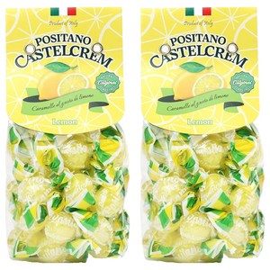 포지타노 카스텔크램 캔디 레몬, 200g, 2개