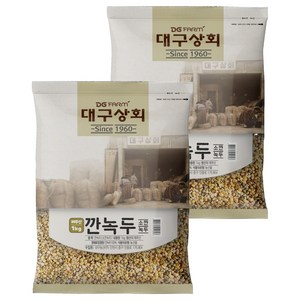 대구농산 깐녹두, 1kg, 2개