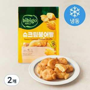 비비고 슈크림 붕어빵 (냉동), 300g, 2개