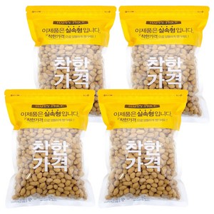 견과공장 햇 꿀땅콩, 800g, 4개