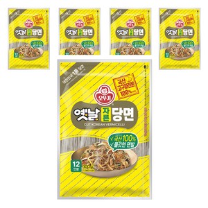 오뚜기 옛날 자른 당면, 300g, 5개