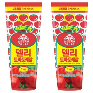 오뚜기 델리 토마토 케찹, 1kg, 2개