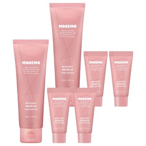 모레모 리커버리 밤 B 루비 에디션 헤어트리트먼트 120ml + 20ml x 2p, 2개, 160ml