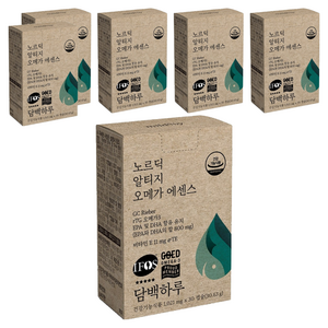 담백하루 노르딕 알티지 오메가 에센스, 30정, 6개