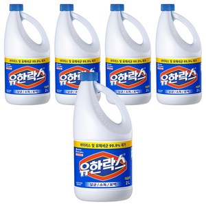 유한락스 레귤러, 2L, 5개