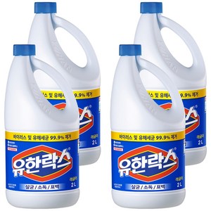 유한락스 레귤러, 2L, 4개
