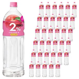 이프로 부족할 때 복숭아 제로, 36개, 1.5L