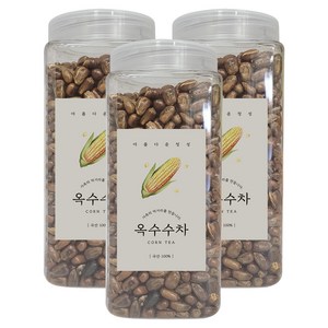 아름다운정성 옥수수차, 500g, 1개입, 3개