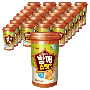 청우식품 참깨스틱 진, 85g, 30개