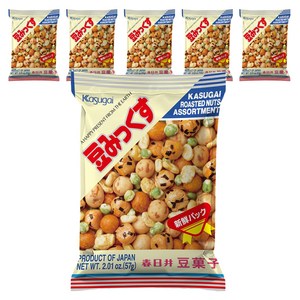 카슈가이 마메믹스 과자, 57g, 6개