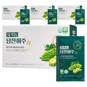 지비엠에스 국내산 유기농 당찬 여주즙, 1.8L, 4개