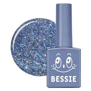 BESSIE 컬러 글리터젤 네일, GL31 클라우드 에이드, 11ml, 1개