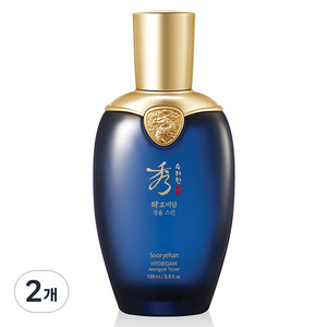 수려한 효비담 정율 스킨, 150ml, 2개
