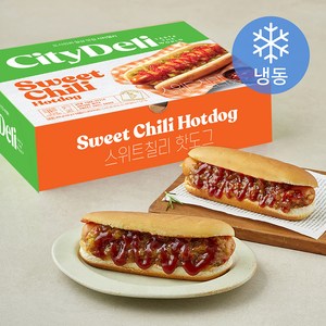 삼립 시티델리 스위트칠리 핫도그 (냉동), 160g, 1개, 3개입