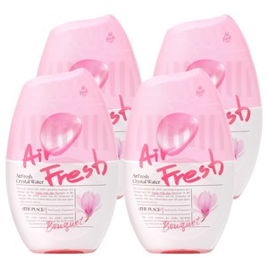 에어후레쉬 크리스탈워터 실내용 대용량 방향제, 400ml, 4개, 부케향