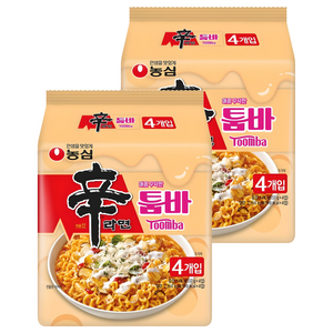 신라면 툼바 137g, 8개