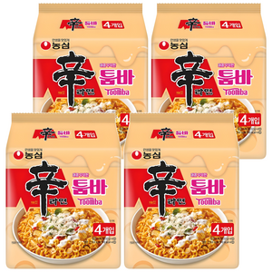 신라면 툼바 137g, 16개