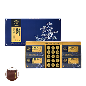 천지인 홍삼녹용 침향환 혼합세트 + 쇼핑백, 1세트, 50ml