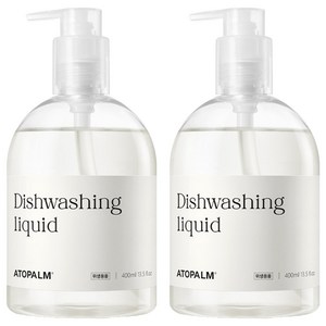 아토팜 젖병 주방세제, 400ml, 2개