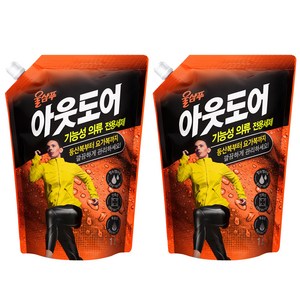 울샴푸 아웃도어 울세제 리필, 1L, 2개