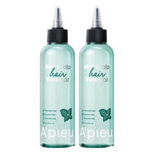 어퓨 민트 스칼프 헤어 식초, 200ml, 2개