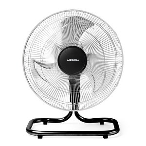 에어보나 좌우회전 공업용 대형 선풍기 40cm(16인치), AB-MF1640L, 실버